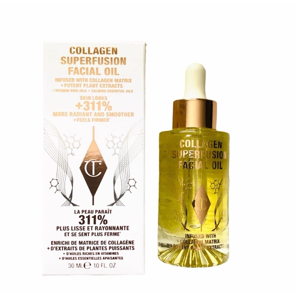 Charlotte Tilbury *Collagen Superfusion Facial Oil* 1 oz/30ml‎ Full Size NIB